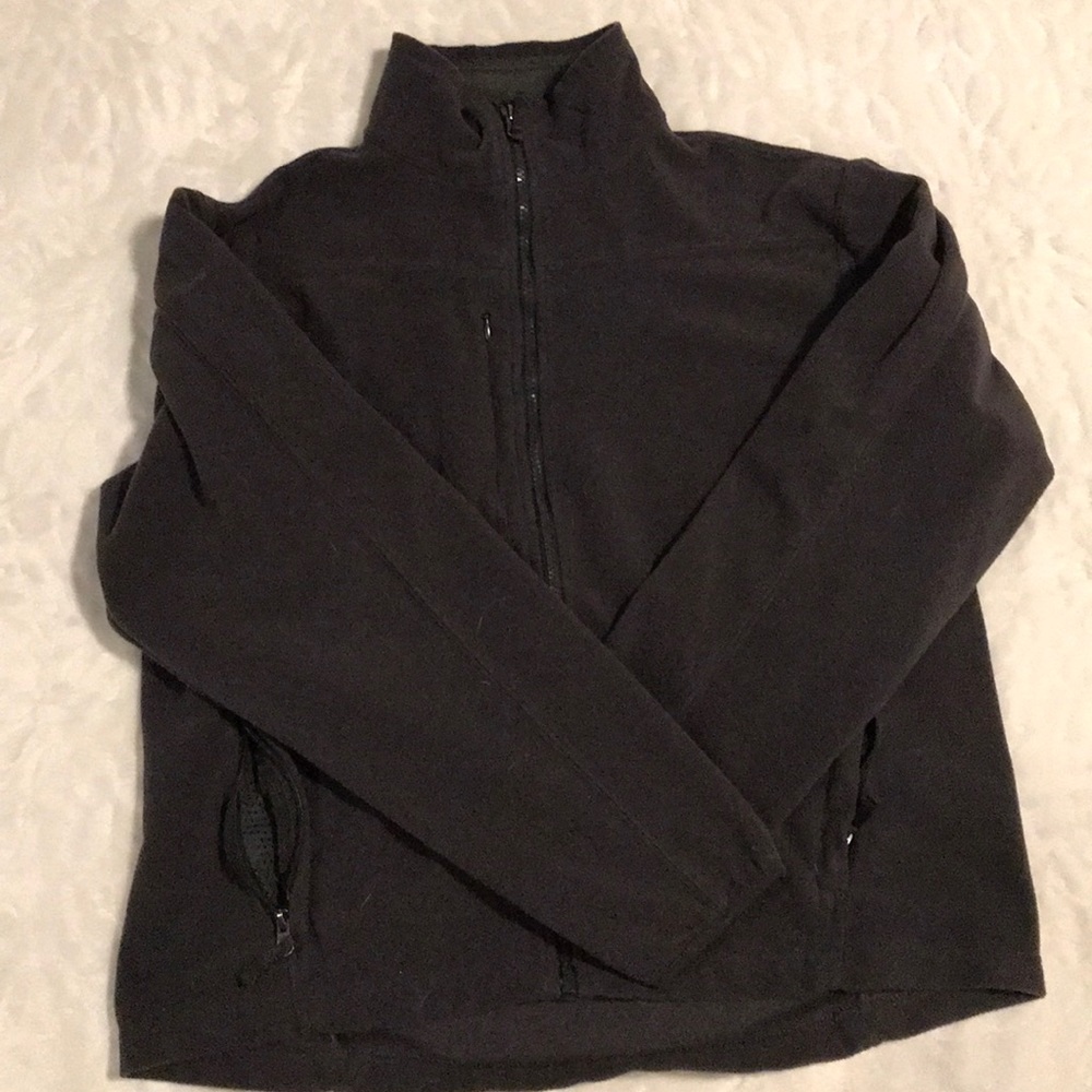 Zip Up Dark Gray Jacket